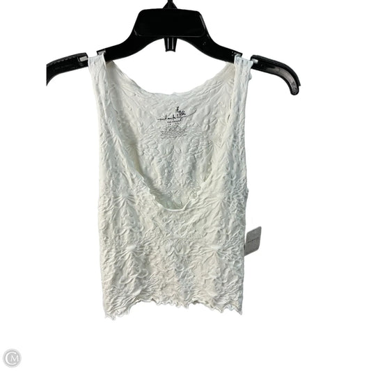 Tank Top By Free People In White, Size: L