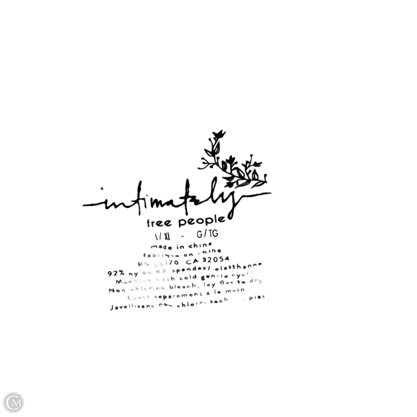 Tank Top By Free People In White, Size: L