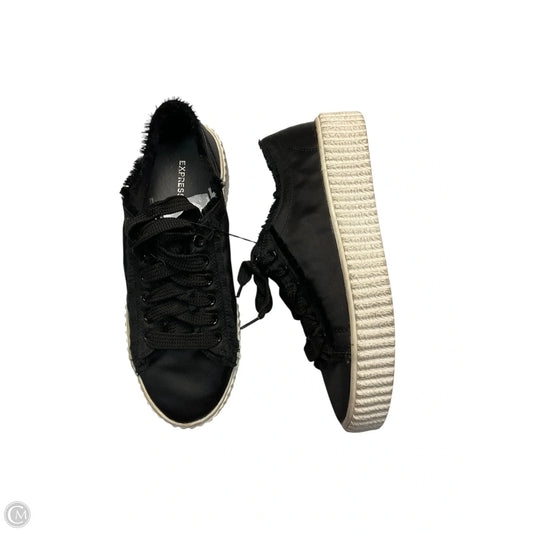 Shoes Sneakers By Express In Black, Size: 7