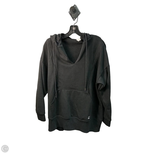 Athletic Sweatshirt Hoodie By Daily Practice By Anthropologie In Black, Size: Xs