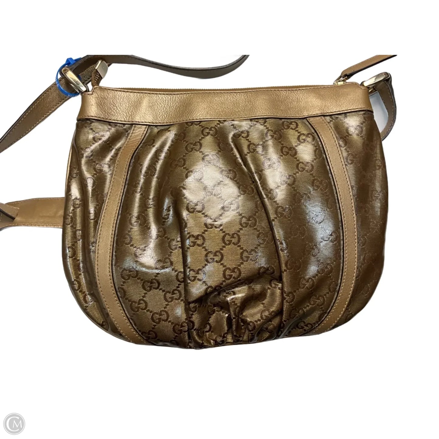 Crossbody Luxury Designer By Gucci, Size: Medium