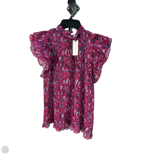 Top Sleeveless By Anthropologie In Pink, Size: Xs