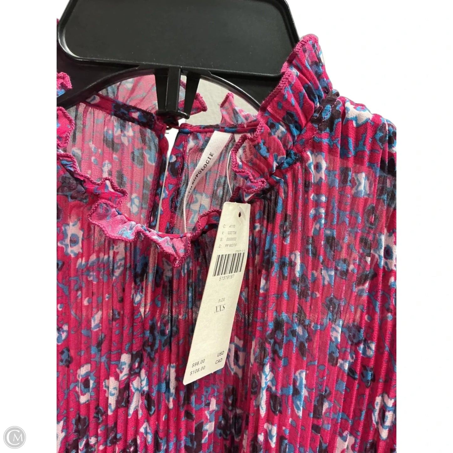 Top Sleeveless By Anthropologie In Pink, Size: Xs