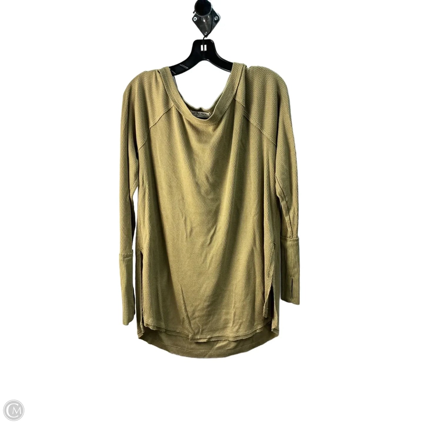 Top Long Sleeve By We The Free In Green, Size: Xl