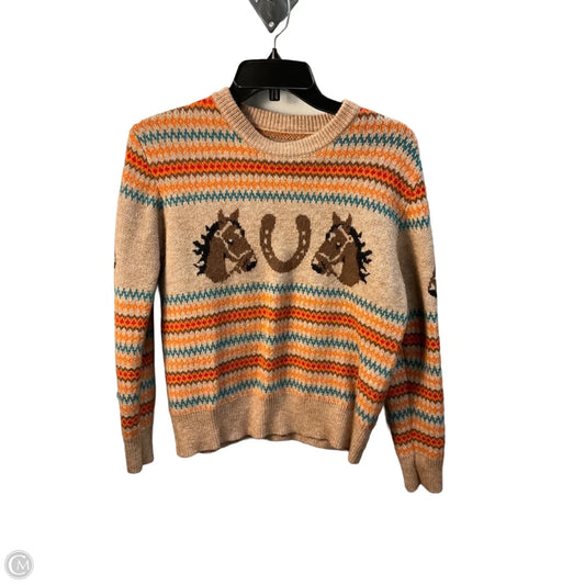 Sweater By Clothes Mentor In Brown, Size: S