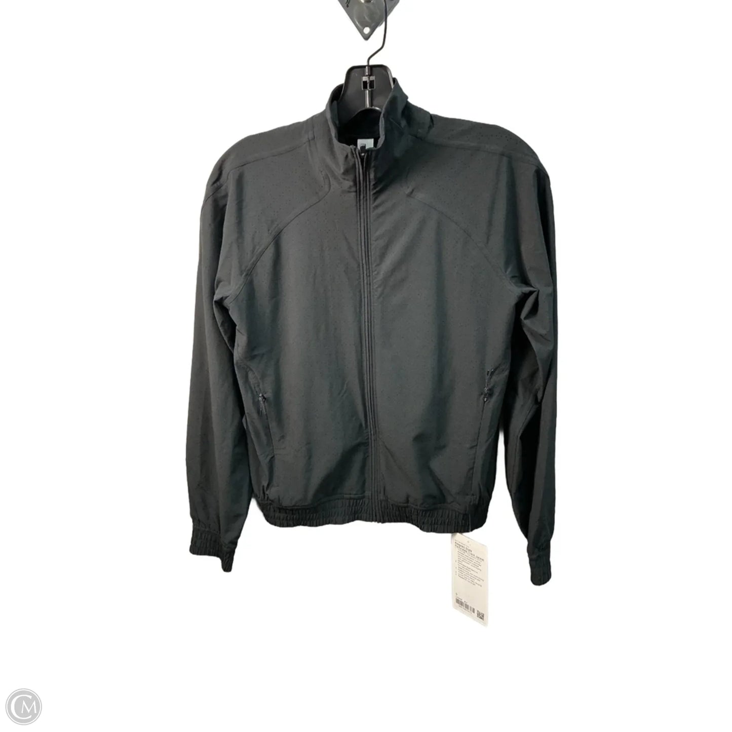 Athletic Jacket By Lululemon In Black, Size: 0