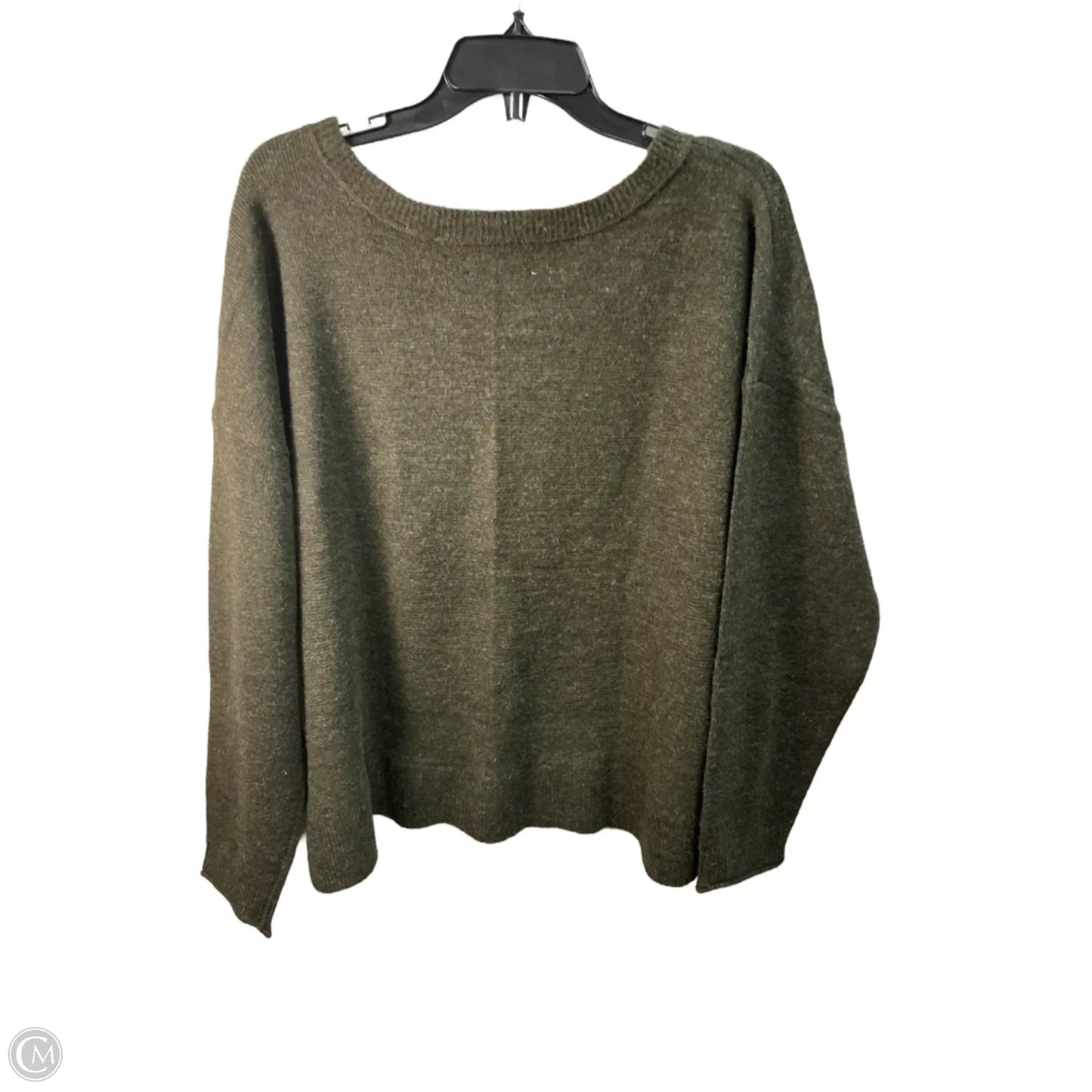 Sweater By Lucky Brand In Green, Size: L