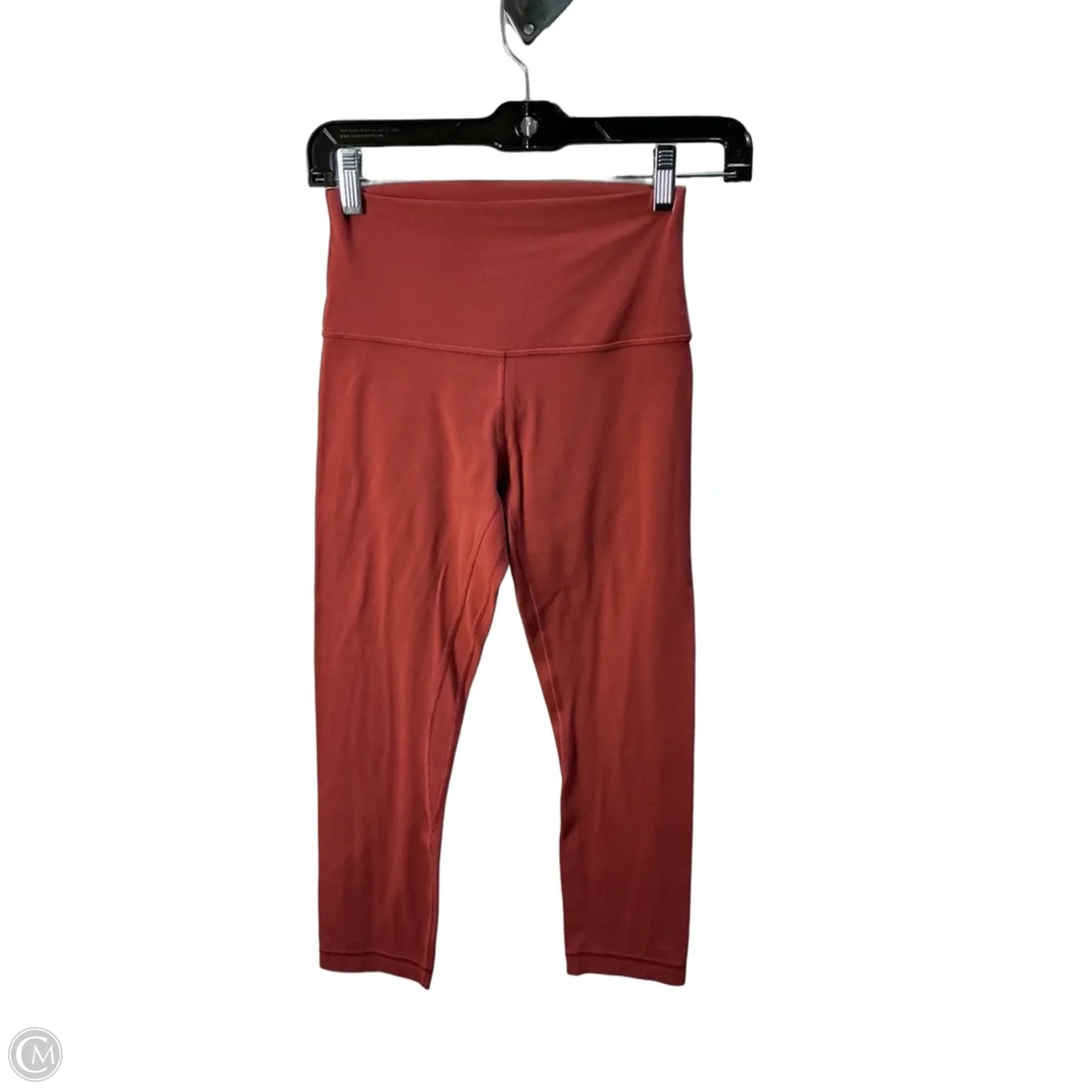 Athletic Leggings By Lululemon In Red, Size: S