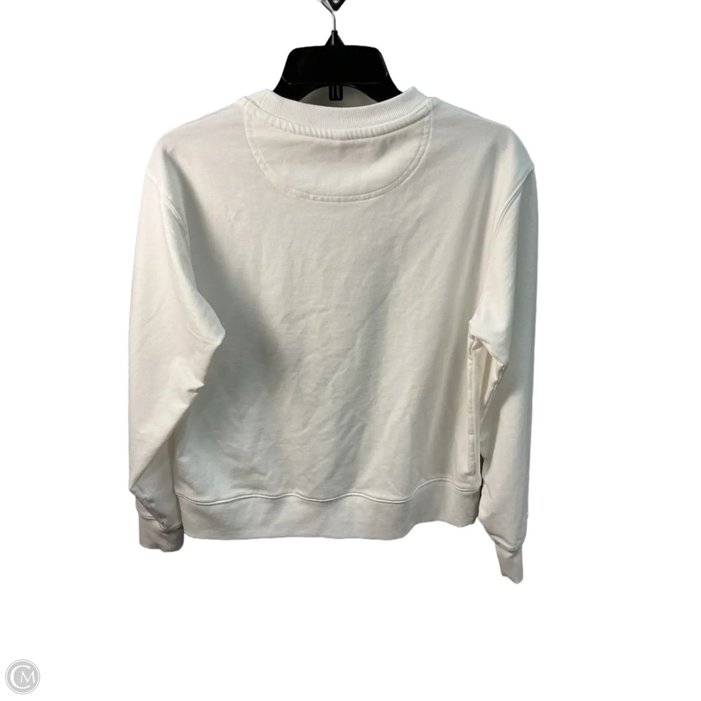 Top Long Sleeve Designer By Karl Lagerfeld In White, Size: Xs