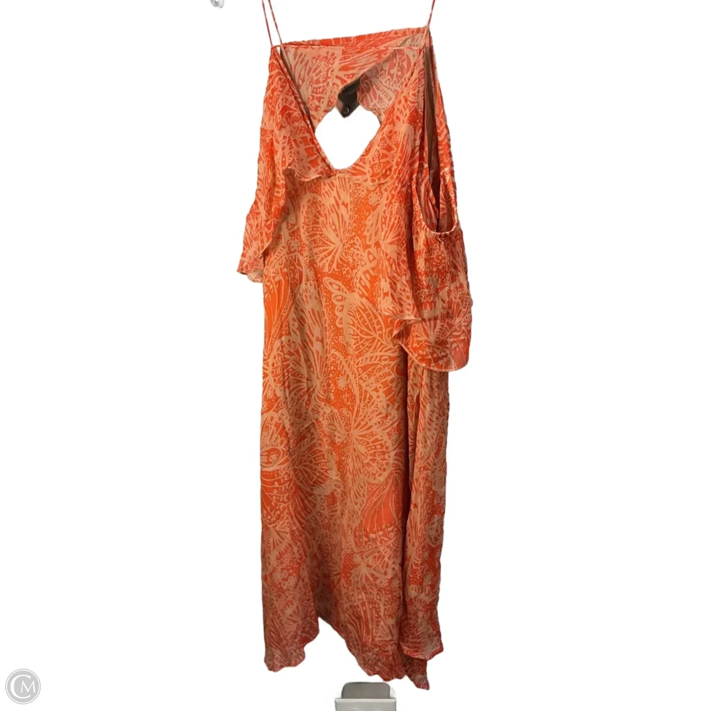 Dress Party Long By Free People In Orange, Size: L