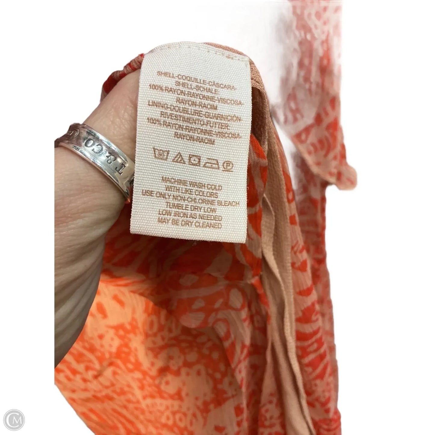 Dress Party Long By Free People In Orange, Size: L