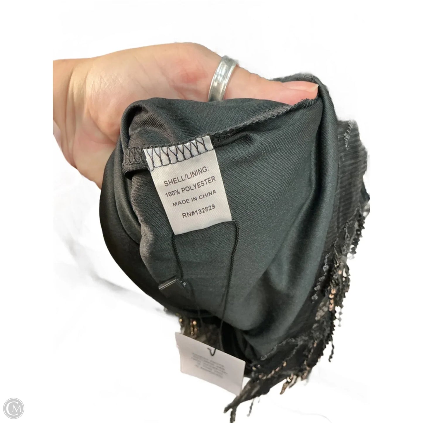 Dress Party Midi By Superdown In Black & Gold, Size: S