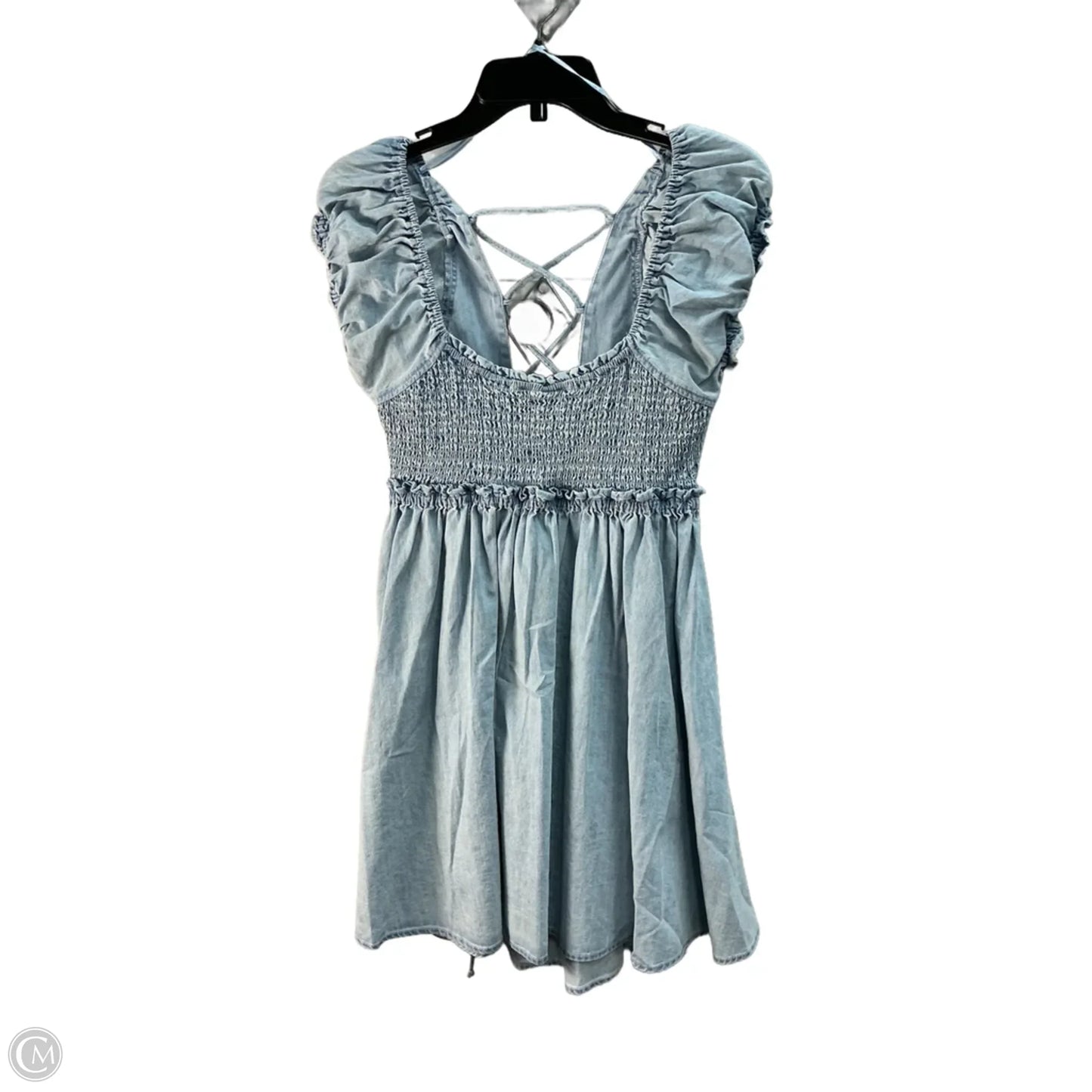 Dress Casual Short By Free People In Blue, Size: Xs