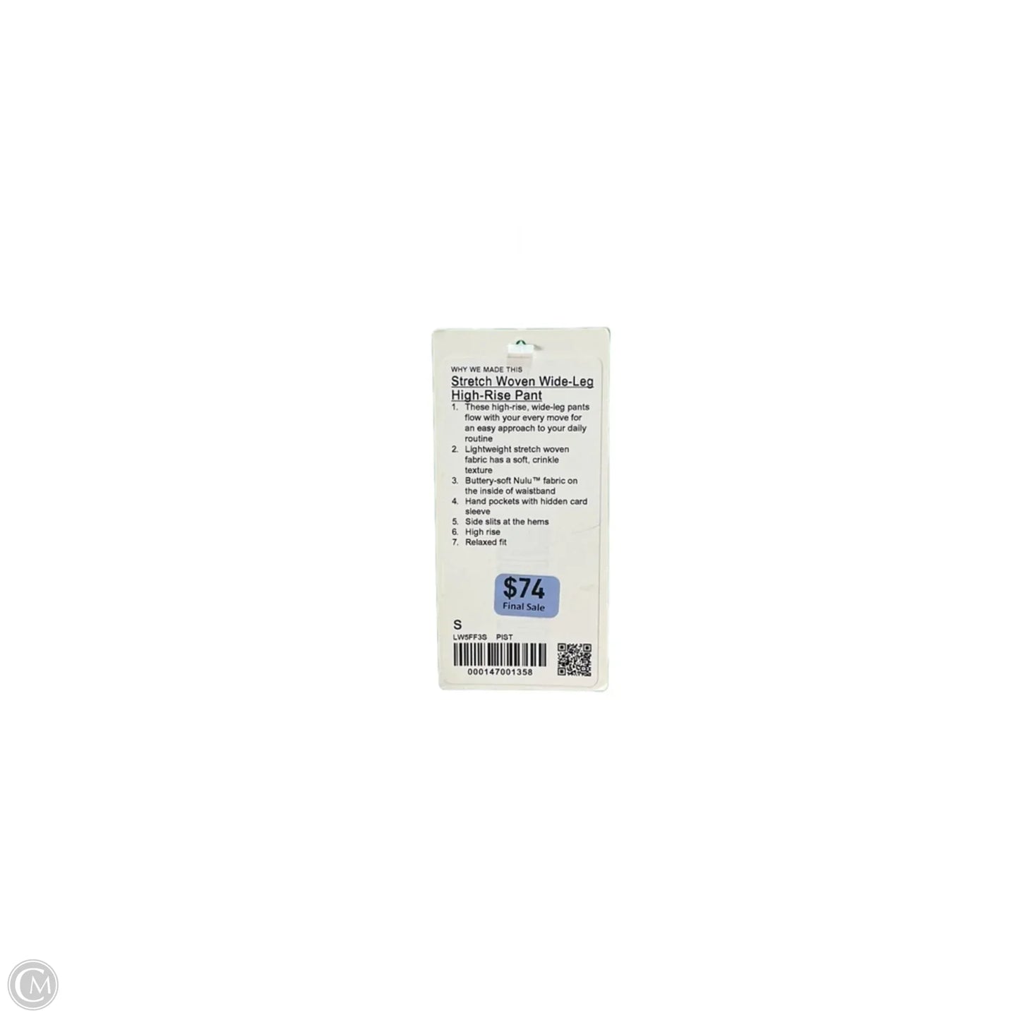 Athletic Pants By Lululemon In Green, Size: S