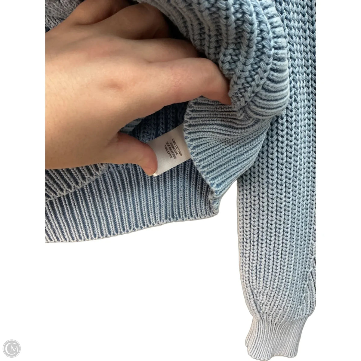 Sweater By Industry In Blue, Size: S