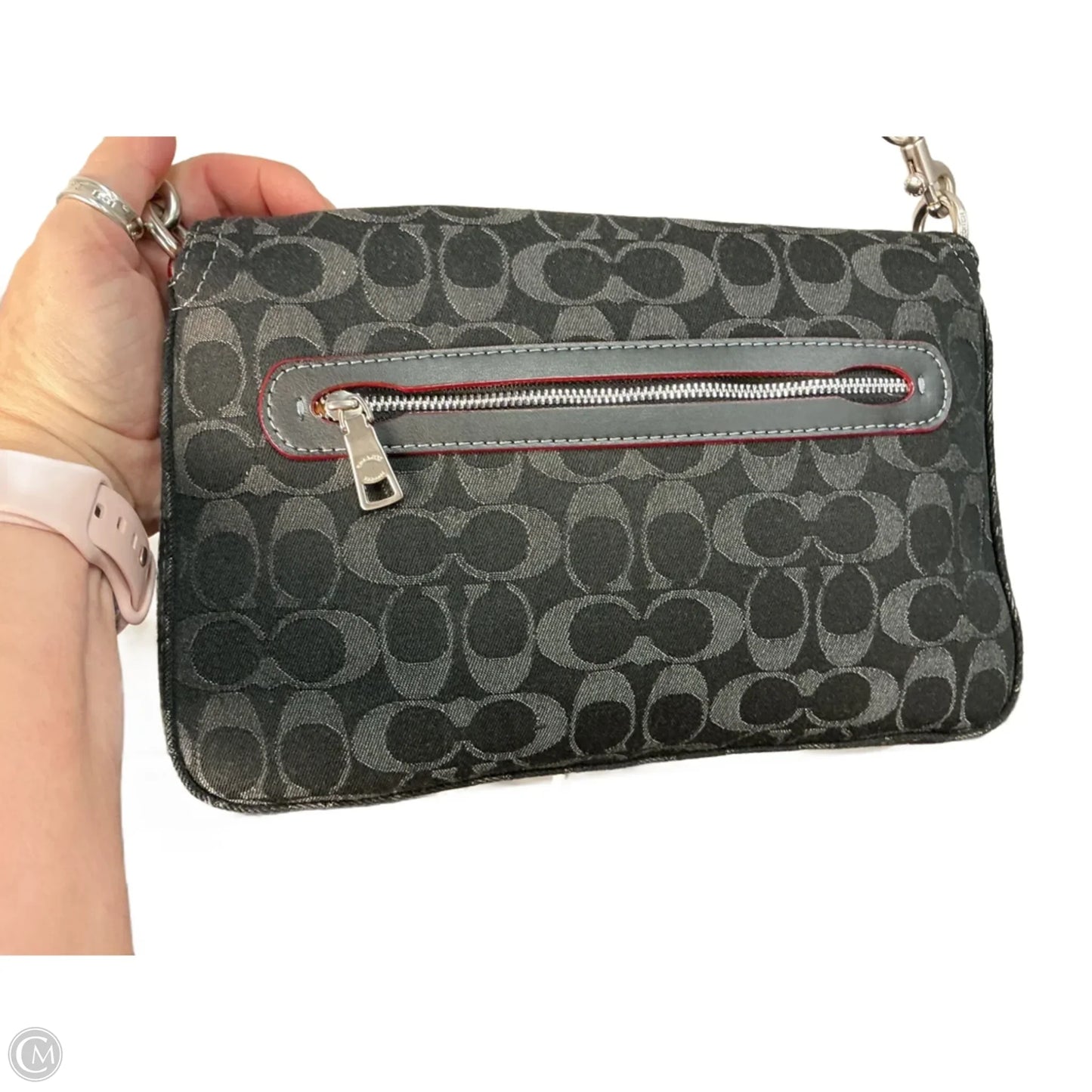 Crossbody Designer By Coach, Size: Medium