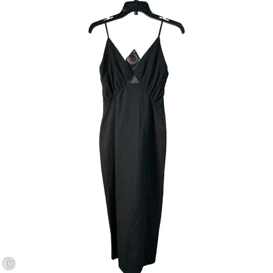 Dress Casual Maxi By Zara In Black, Size: Xs