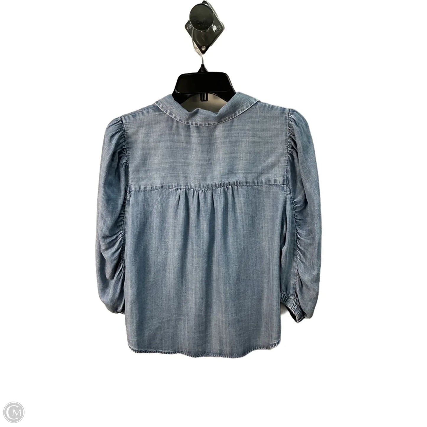 Top Long Sleeve By Splendid In Blue, Size: S