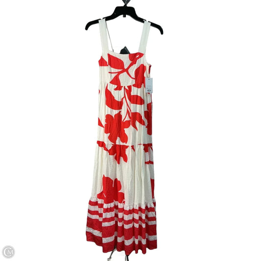 Dress Casual Maxi By Nine West In Red, Size: Xs