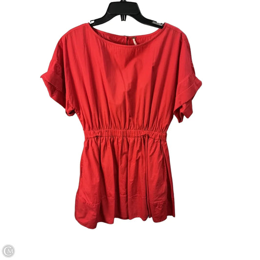 Dress Casual Midi By Free People In Red, Size: S