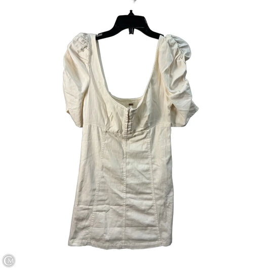 Dress Casual Midi By Free People In Cream, Size: Xs