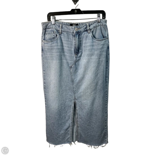 Skirt Maxi By Kut In Blue Denim, Size: 8