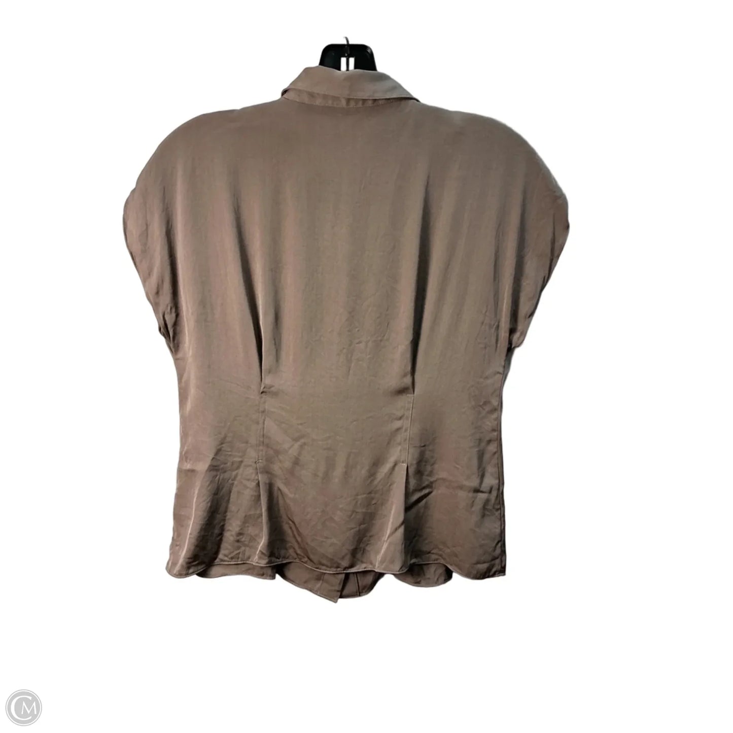 Top Sleeveless By Theory In Brown, Size: S