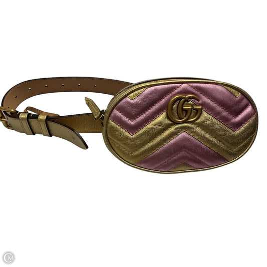 Belt Bag Luxury Designer By Gucci, Size: Medium