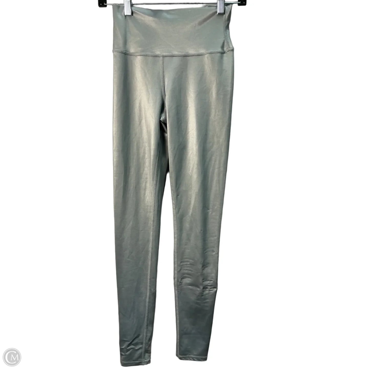Athletic Leggings By Alo In Grey, Size: M