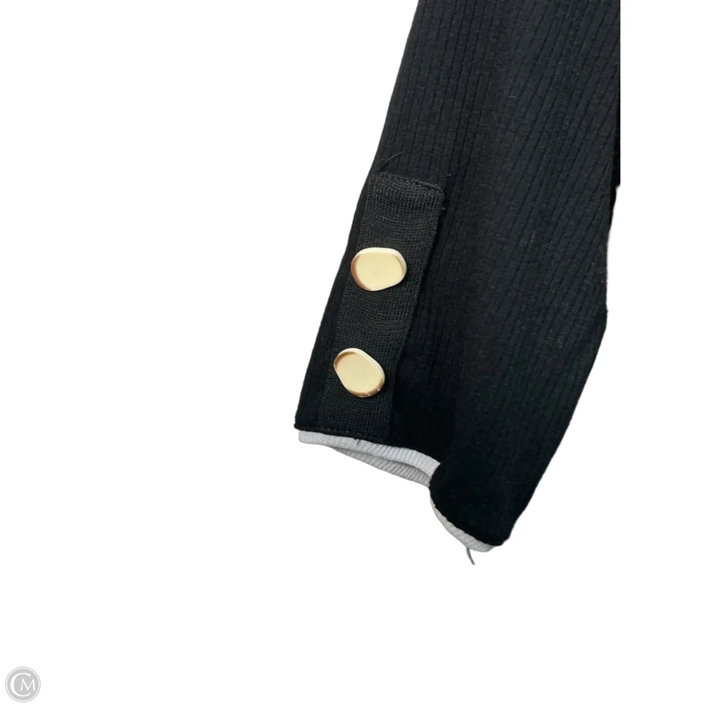 Top Short Sleeve By Zara In Black, Size: S