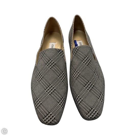 Shoes Luxury Designer By Jimmy Choo In Silver, Size: 8.5