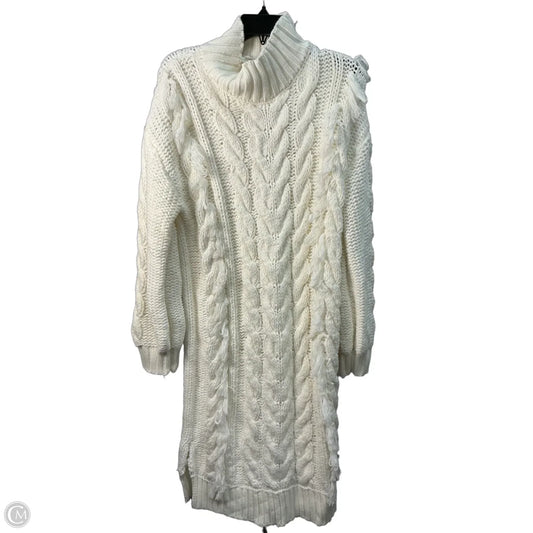 Dress Designer By Farm Rio In Cream, Size: S