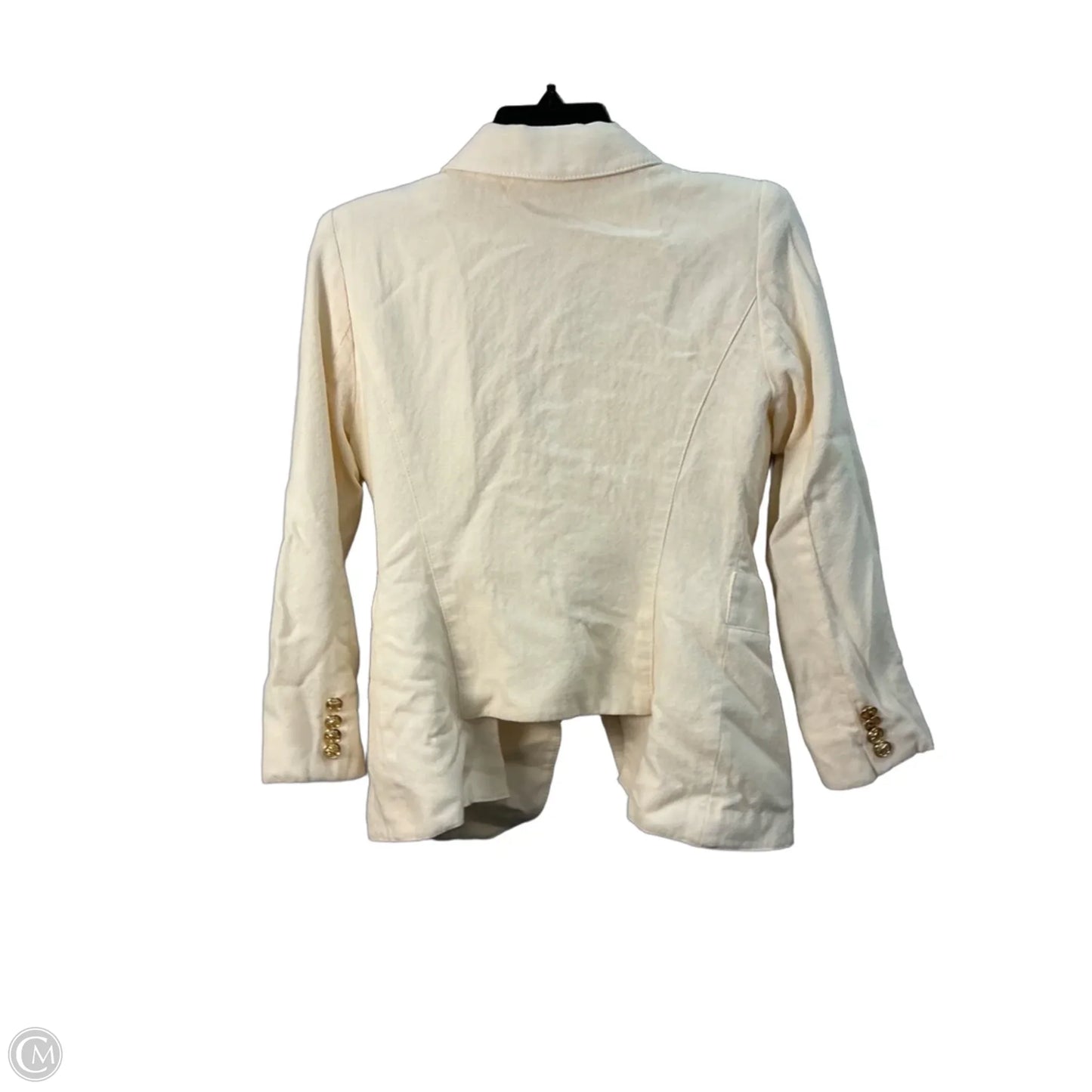 Blazer Designer By Neiman Marcus In Cream, Size: S
