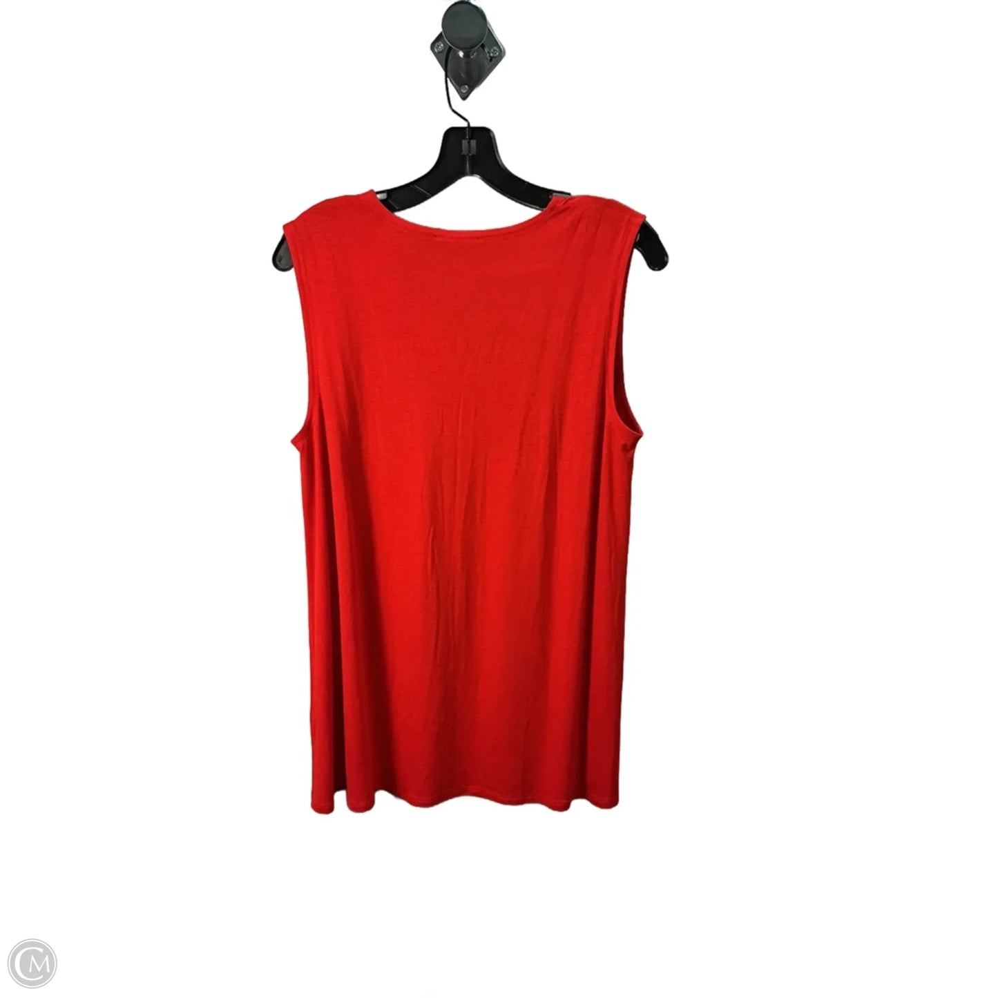 Top Sleeveless Basic By Eileen Fisher In Red, Size: M