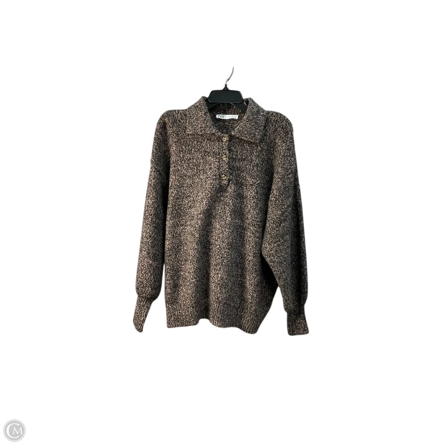Sweater By Zara In Brown, Size: S