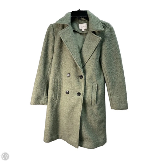Coat Other By Loft In Green, Size: Xs