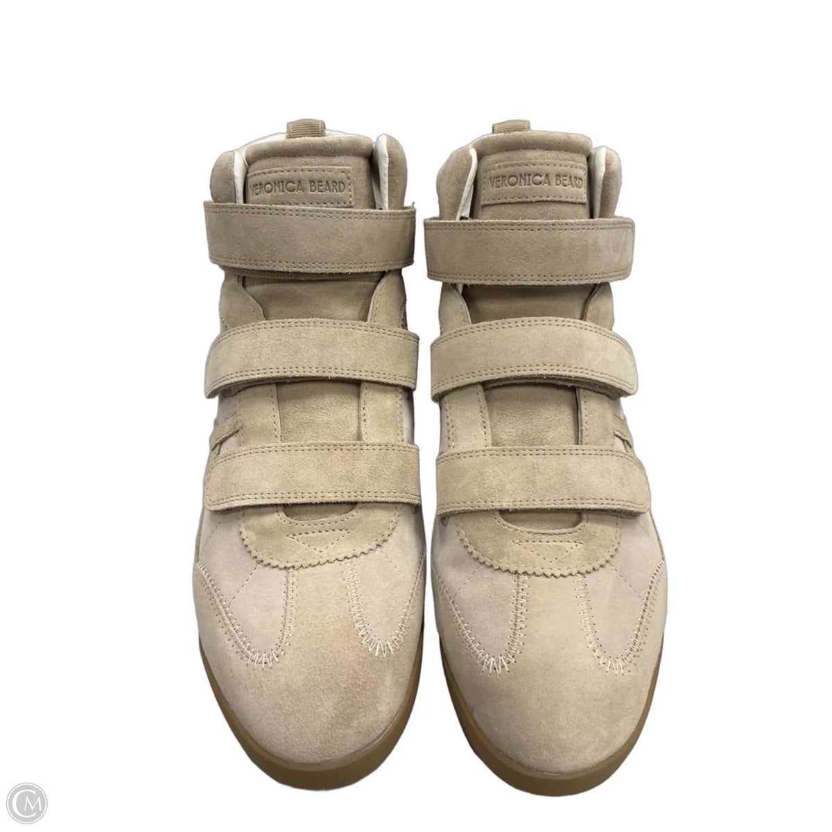 Shoes Sneakers By Veronica Beard In Tan, Size: 10