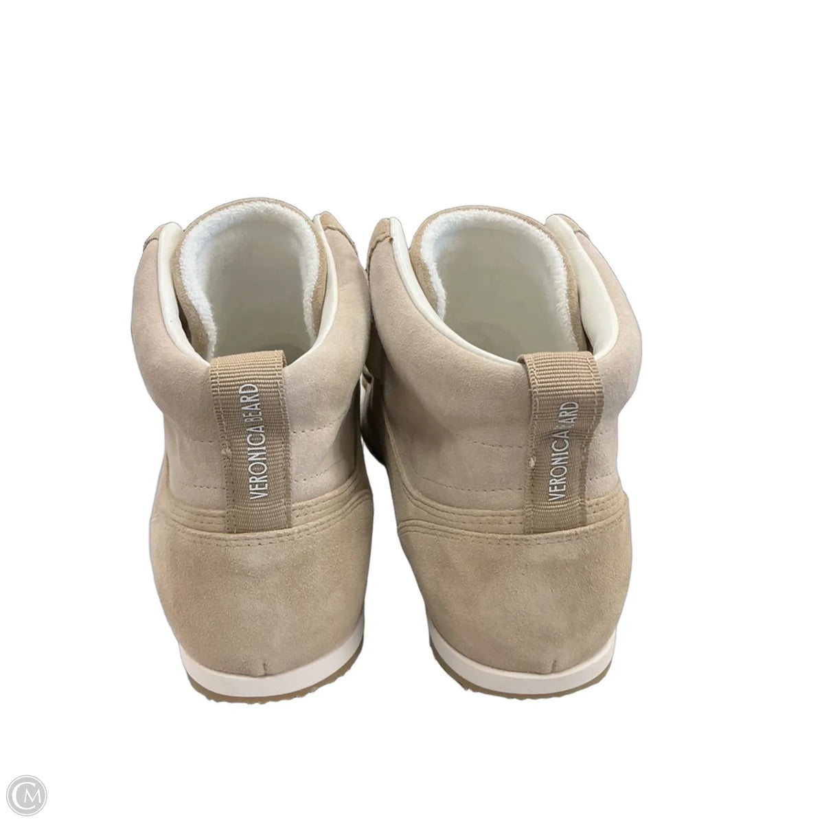 Shoes Sneakers By Veronica Beard In Tan, Size: 10