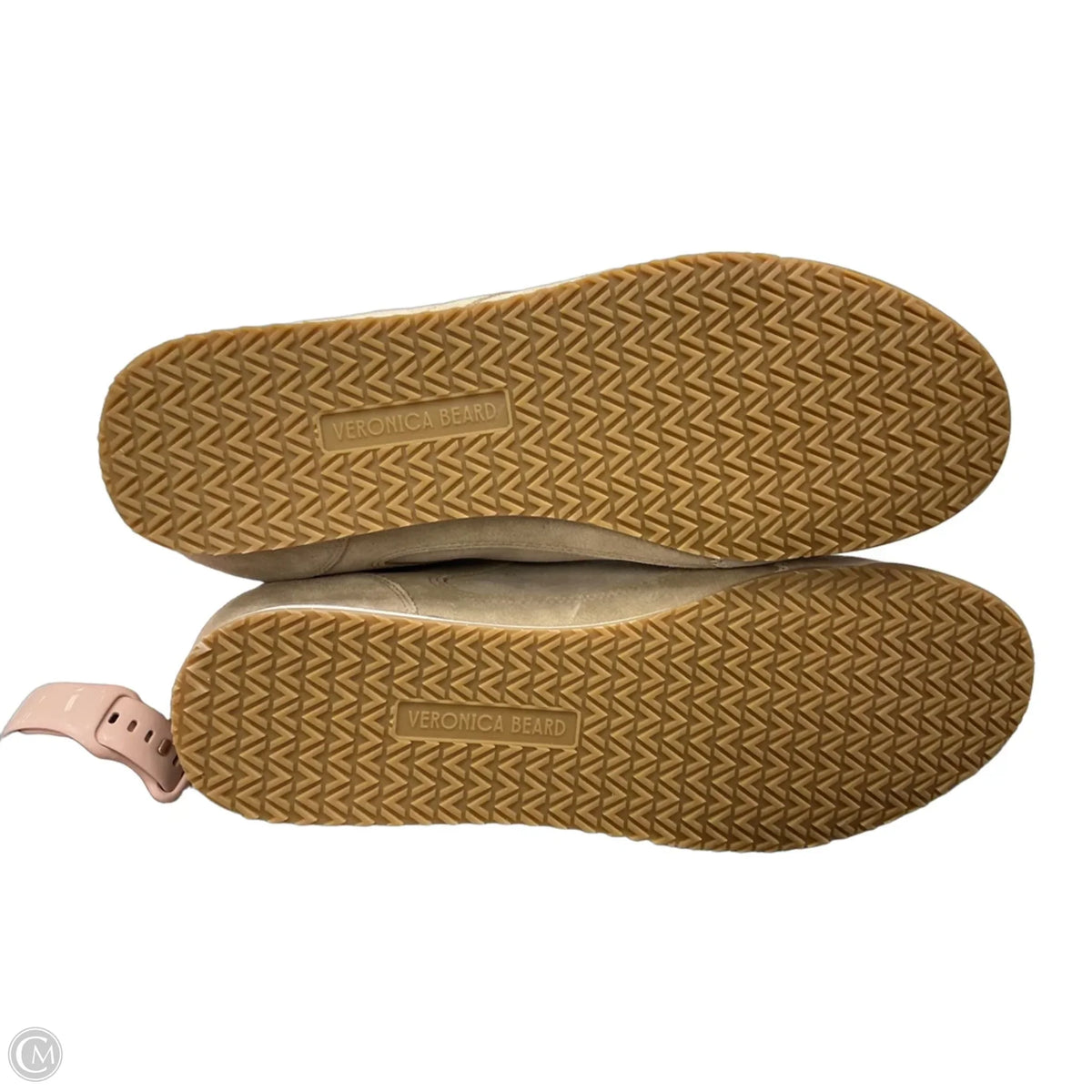 Shoes Sneakers By Veronica Beard In Tan, Size: 10