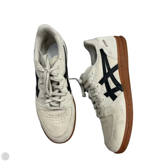 Shoes Sneakers By Asics In Cream, Size: 7.5