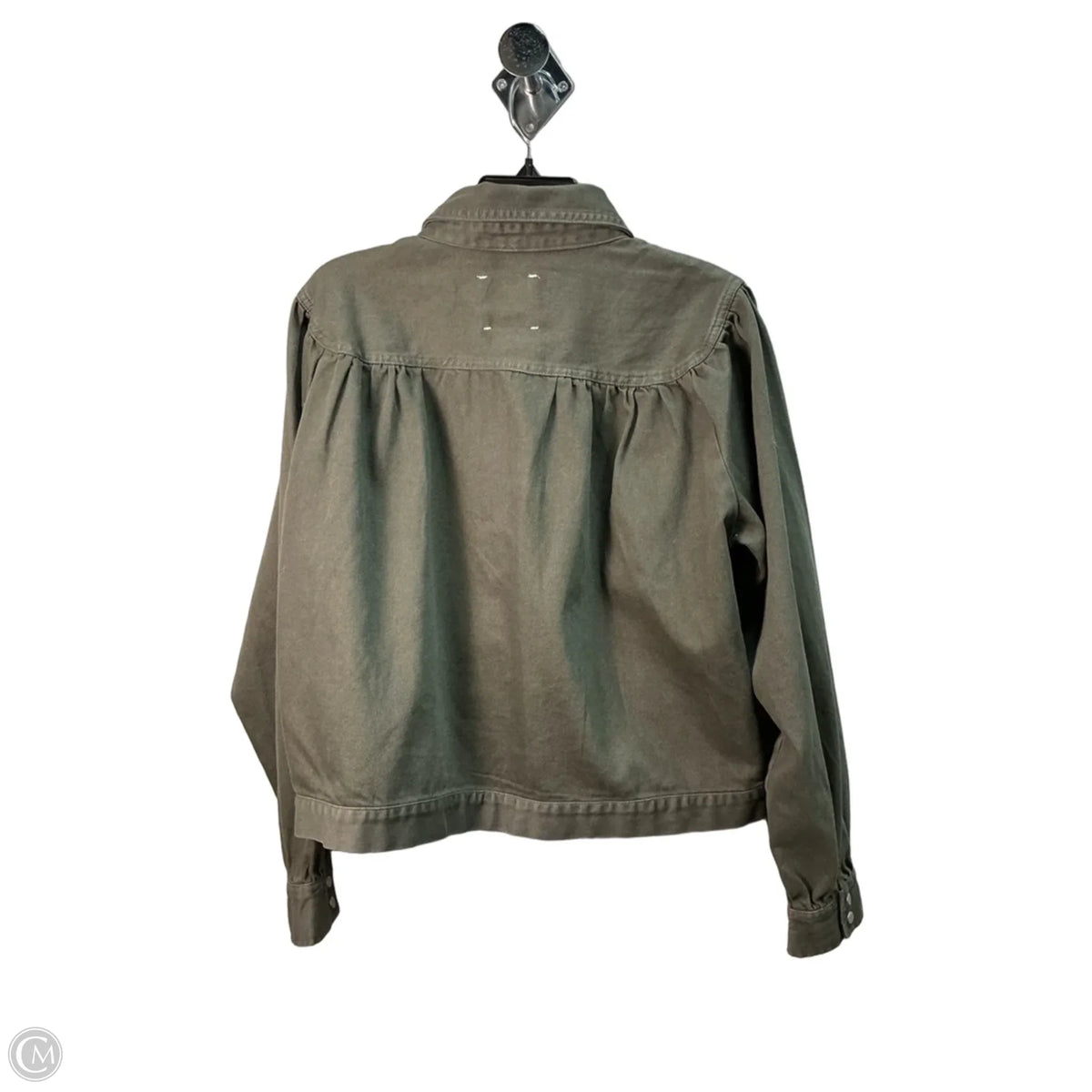 Jacket Denim By Habitual In Green, Size: L