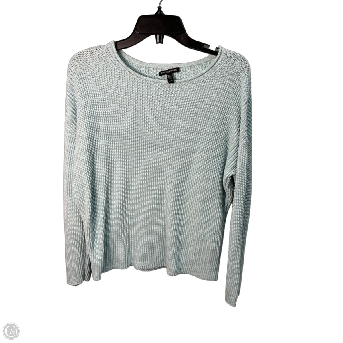 Sweater By Eileen Fisher In Teal, Size: Xs