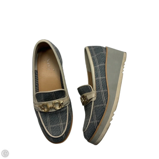 Shoes Heels Wedge By Not Your Daughters Jeans In Blue, Size: 7