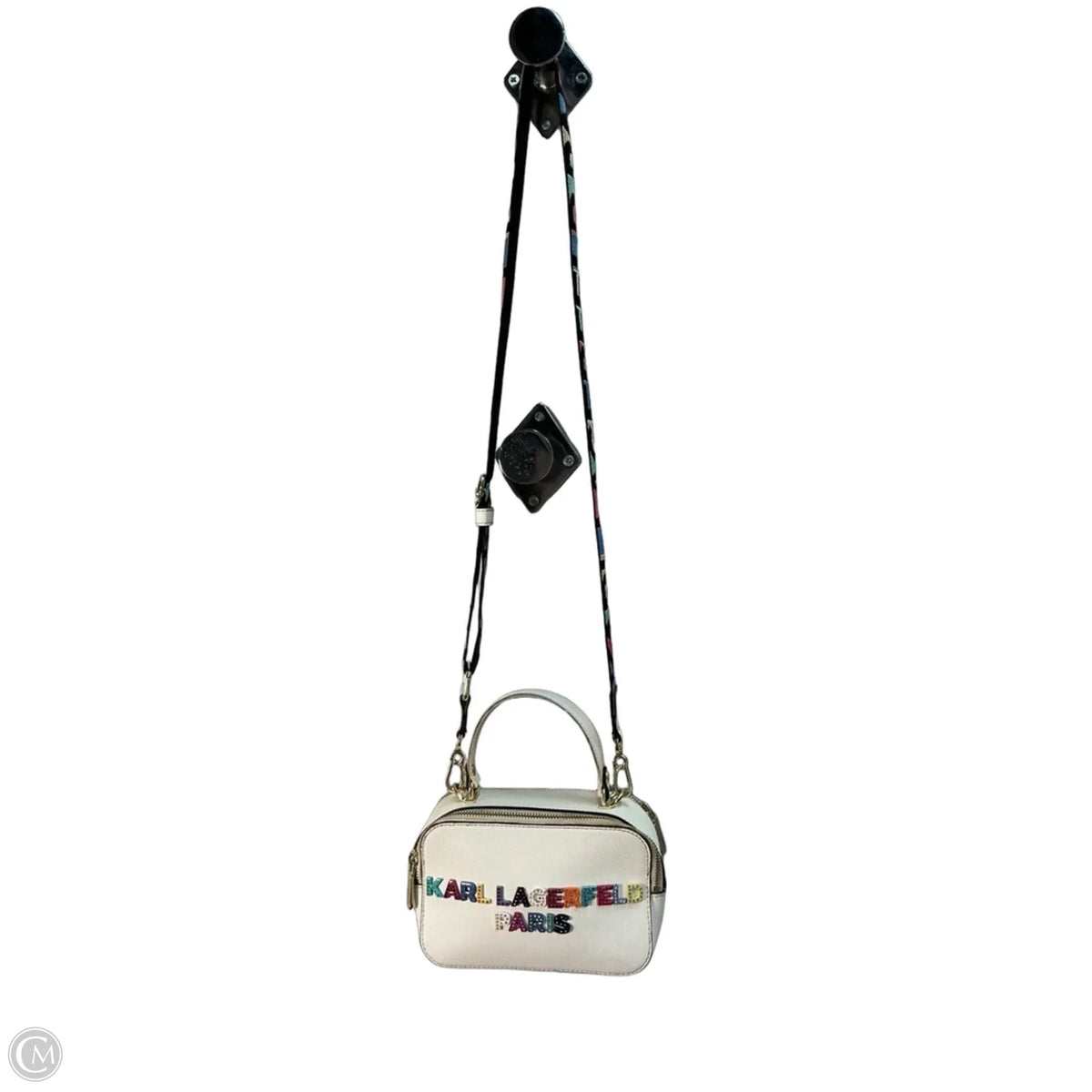 Crossbody Designer By Karl Lagerfeld, Size: Medium