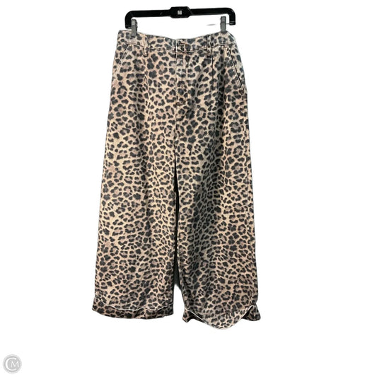 Jeans Wide Leg By Pilcro In Animal Print, Size: 6