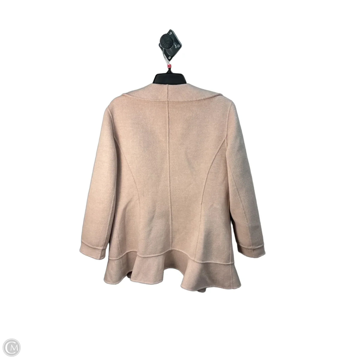Coat Luxury Designer By St John Collection In Pink, Size: M