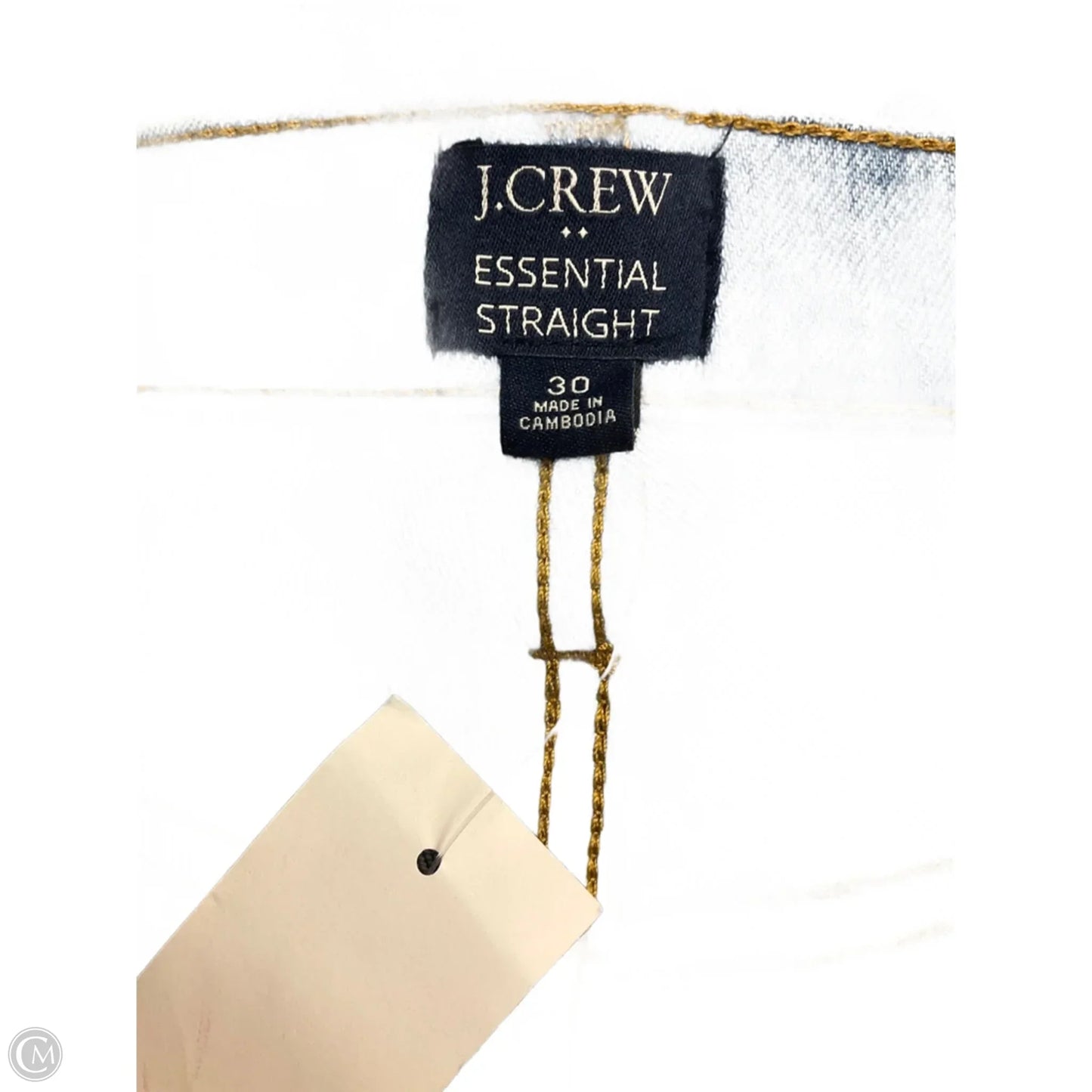 Jeans Straight By J. Crew In Blue, Size: 8