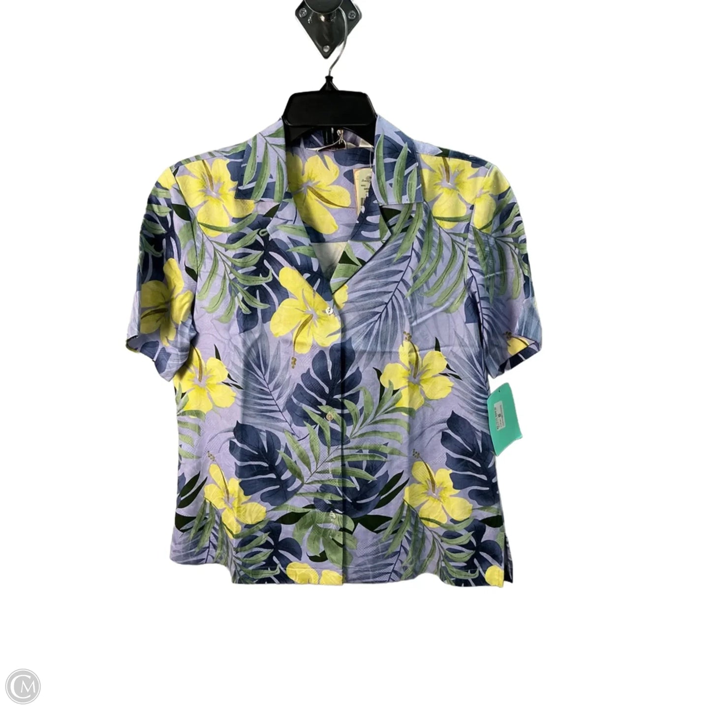 Top Short Sleeve By Tommy Bahama In Blue, Size: S
