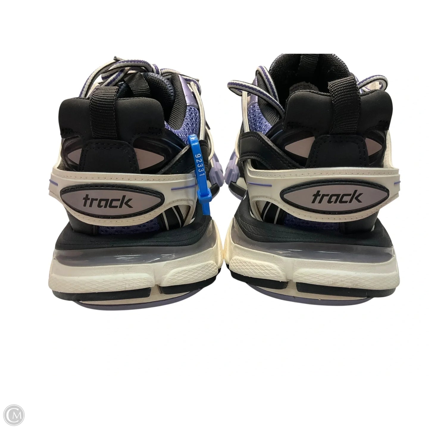 Shoes Luxury Designer By Balenciaga In Purple, Size: 8