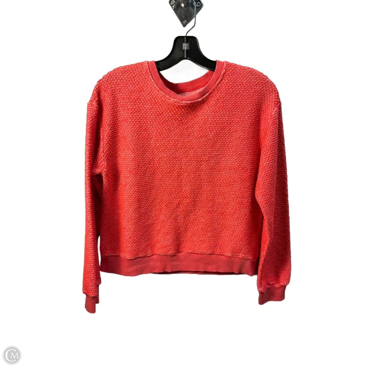Top Long Sleeve By Marine Layer In Coral, Size: Xs